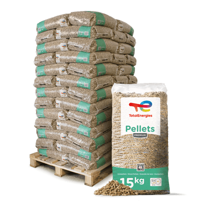 Holzpellets Premium in ENplus A1 Qualität – 65 × 15 kg