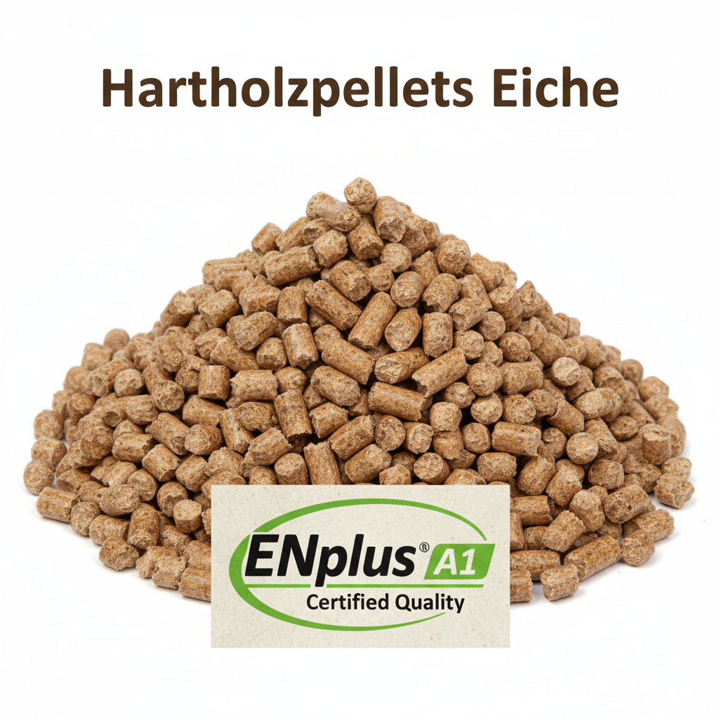 Hartholzpellets Eiche 6 mm ENplus A1