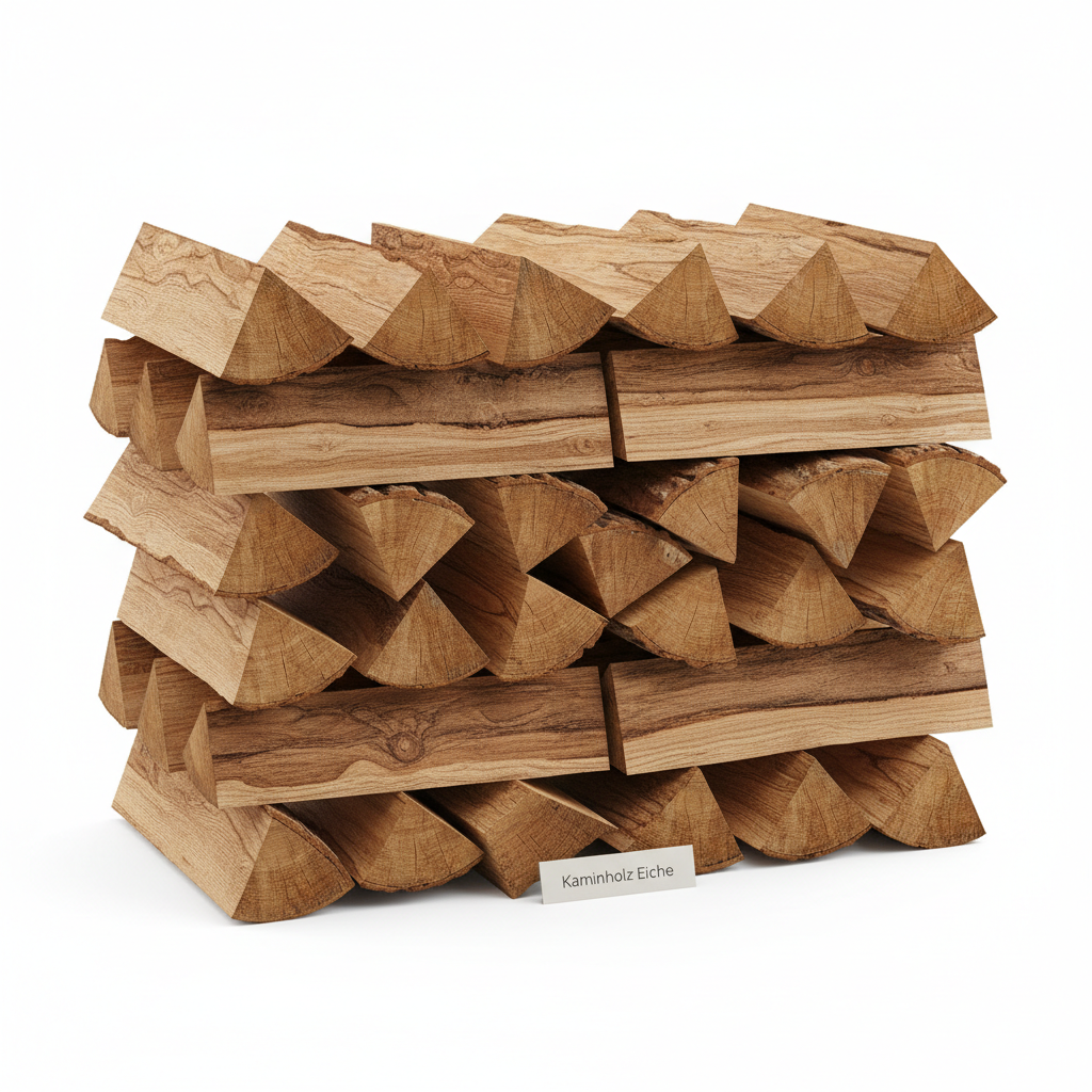 Kaminholz Eiche kammergetrocknet 25 cm